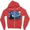 Vincent Van Gogh The Starry Night Zipper Hoodie