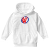 mod vw volkswagen dub logo Youth Hoodie