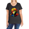 faces of aran clearance Ladies Curvy T-Shirt
