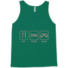 eat,sleep,game Tank Top
