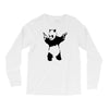 banksy panda pop Long Sleeve Shirts