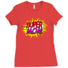 super mom Ladies Fitted T-Shirt
