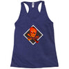 3d skull squad Racerback Tank
