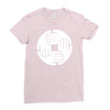 dj remix funny mens Ladies Fitted T-Shirt