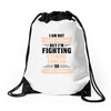 I am Not Super Woman But I'm Fighting Uterine Cancer So Close Enough Drawstring Bags