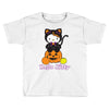 kitty halloween Toddler T-shirt