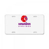 stylish retro hawaiian airlines License Plate