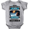 Never Underestimate A Man Who Watches Lost in Space And Was Born in De Baby Bodysuit