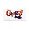 crazy legs License Plate