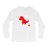 funny dino Long Sleeve Shirts