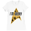 im geeky and i know it Ladies Fitted T-Shirt