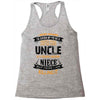 Super Cool Uncle Of A Freaking Awesome Niece Racerback Tank