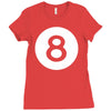 magic 8 ball Ladies Fitted T-Shirt