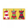 Three Cute But Angry Unicorn License Plate