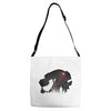 cat signal Adjustable Strap Totes