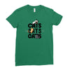 cats cats cats Ladies Fitted T-Shirt
