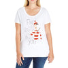 hiding in the dark Ladies Curvy T-Shirt