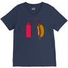 what up dog ketchup hot dog V-Neck Tee