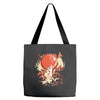 red skies Tote Bags