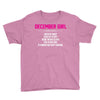 December Girl Hated By Many Youth Tee