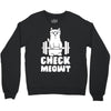 gym cat workout Crewneck Sweatshirt