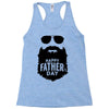 happy father's day Racerback Tank