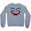 monstre visage Crewneck Sweatshirt