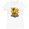 power man and iron iist Ladies Fitted T-Shirt