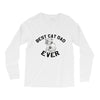 best cat dad ever Long Sleeve Shirts