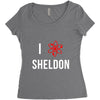 i heart sheldon Women's Triblend Scoop T-shirt