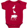 duck duck moose funny Baby Bodysuit