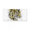 tiger roar scratch License Plate