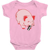 you are what you eat Baby Onesie