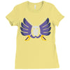 mr two one piece Ladies Fitted T-Shirt
