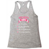 welder's wife Racerback Tank