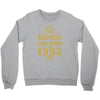 kings are born in 1992 Crewneck Sweatshirt