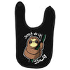 slow sloth Baby Bibs