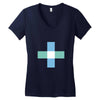 plus minus Women's V-Neck T-Shirt