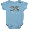 love black Baby Bodysuit