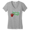 snowy days Women's V-Neck T-Shirt