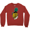 pineapple skateboarding Crewneck Sweatshirt
