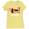 pavlov the name that rings a bell Ladies Fitted T-Shirt