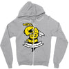 mind your own beeswax Zipper Hoodie