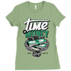time money Ladies Fitted T-Shirt