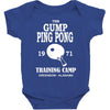 forrest gump   ping pong camp   cult film Baby Bodysuit
