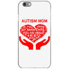 autism mom my heart iPhone 6/6s Case