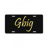gbig License Plate