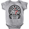 god's gym Baby Bodysuit