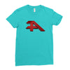 3D ART LOGO Ladies Fitted T-Shirt