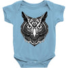 owl ornate Baby Onesie